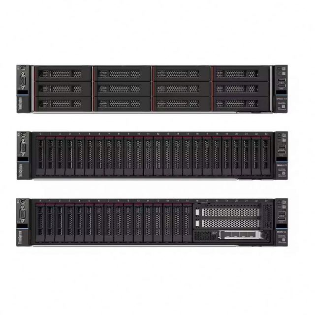 ThinkSystem SR650 V3 2U Rack Server 5th Gen Intel Xeon Silver 4514Y 2 GHz 20LFF RAID 9350-8i 2*1800W 3Yr