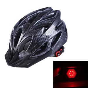 <span class=keywords><strong>Casco</strong></span> de Ciclismo de una pieza integrado con luz trasera, cascos de seguridad para bicicleta de montaña y carretera - Product Image 2