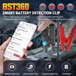 LANÇAMENTO BST360 Bluetooth Testador de Bateria 12V <span class=keywords><strong>BST</strong></span> 360 Carro Automotivo Cranking Carregamento Analisador Ferramentas para X431 V Android IOS - Product Image 6