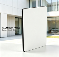 Panneaux composites en aluminium revêtus de PVDF de couleur personnalisée pour revêtement mural, panneaux sandwich, design minimaliste pour bâtiments commerciaux
