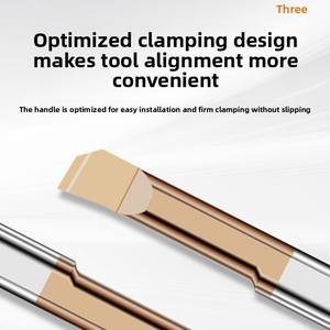 Herramienta de Mandrinado CNC de Diámetro Pequeño MTR, Portaherramientas de Torno de Microaleación de Acero de Tungsteno Resistente a Impactos, Personalizable - Product Image 3