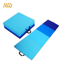 Nouveau 1.5 et 2 pouces extra épais gymnastique pliant exercice tapis de yoga gym mousse vinyle tapis de sol pour Yoga fitness exercice entraînement