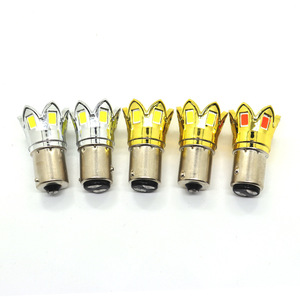 YOCITA Nouveau phare <span class=keywords><strong>de</strong></span> <span class=keywords><strong>moto</strong></span> à LED <span class=keywords><strong>de</strong></span> type fleur 12V, <span class=keywords><strong>clignotant</strong></span> et feu stop, ampoule <span class=keywords><strong>de</strong></span> phare 3W, garantie <span class=keywords><strong>de</strong></span> 2 ans - Product Image 1