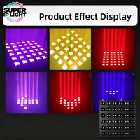 Projecteur LED 36x12W RGBW 4-en-1 à effet matrice de faisceau, éclairage de fond matrice LED 6x6, projecteurs de scène