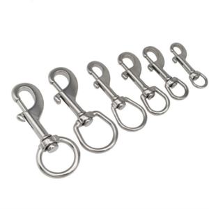 Hot Sales 304 Stainless Steel Swivel <b>Snap</b> <b>Hooks</b> and 40mm Welded Round Rings - Product Image 1