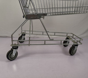 Bán Hot Úc Phong cách tay đẩy 125L Bốn bánh xe thị trường kim loại mua sắm Xe đẩy xe với Ghế trẻ em - Product Image 5