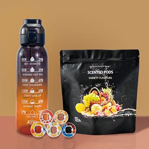 Capsules aromatisées multi-saveurs en forme de goutte, sans sucre, pour bouteille d'eau - Product Image 3