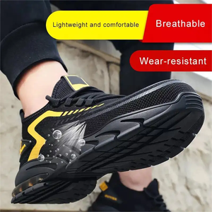 Scarpe Antinfortunistiche da Uomo Leggere di Qualità Antiurto e Antiperforazione con Punta in Acciaio per Protezione - Product Image 3