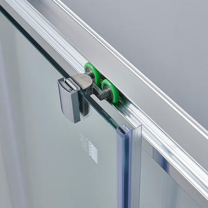 कारखाने थोक एल्यूमीनियम मिश्र धातु स्लाइडिंग शॉवर रूम विभाजन के लिए सीधे डिजाइन के साथ कारखाने थोक एल्यूमीनियम मिश्र धातु स्लाइडिंग शॉवर रूम विभाजन - Product Image 2