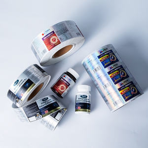 Étiquette holographique pour flacon de médicament pharmaceutique, injection corporelle, pilule orale, flacon de 2 ml, 3 ml, 5 ml, 10 ml - Product Image 4