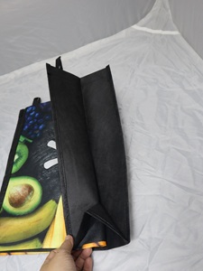Custom Eco-Friendly Recyclable Full-Color Laminated Non Woven Tote Bag Promotional Shopping <b>Handbags</b> - Product Image 4