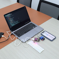 Paket Kit Pemula IoT ESP32 ESP-32S DIY Pabrik Tscinbuny, Pemrograman STEM C/C++, Board Pengembangan ESP32, Kit ESP32 dengan Tutorial