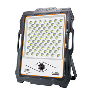 Kamera 1000W 1000W 200W, Stadion Daya Luar Ruangan 25W Cctv Jalan 100 Watt Model Baru Lampu Sorot Led Tenaga Surya Sensor Gerakan Bertenaga Surya - Product Image 2