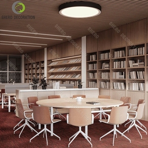 Book Shop Decoration Ideas Library Furniture Custom <b>Wooden</b> Library Bookshelf <b>Bookcase</b> For Book Store Fixtures - Product Image 1