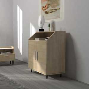 ไม้คอนเนอร์บ้านเฟอร์นิเจอร์บุฟเฟ่ต์เซิร์ฟเวอร์ตู้เก็บของโต๊ะตู้ - Product Image 3