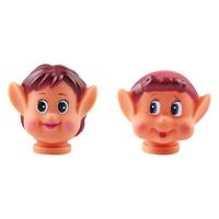 Weihnachtliche Gummipuppen-Kopfdekoration mit Langen Beinen Spielzeugzubehör Großhandel