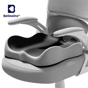 <span class=keywords><strong>Coussin</strong></span> de siège en mousse à mémoire de forme antidérapant, ergonomique, lavable et personnalisable Bellewins pour soulager la douleur et la fatigue liée à la position assise prolongée dans les voitures - Product Image 5