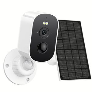 Cámara Solar para Exteriores 4K con Detección IA y Panel Solar para Obras de Construcción, Cámara de Seguridad con Dos Lentes - Product Image 1