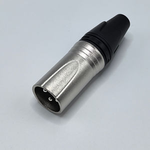מפעל oem מתכת מקצועי פגז זכר ונקבה xlr 3 4 5 6 7 pin מחבר xlr יכול להתאים אישית לוגו כסף/סיכה מצופה זהב - Product Image 4