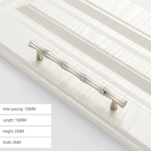 JAYA 绿竹形锌合金橱柜拉手和旋钮现代抽屉衣柜橱柜家具五金配件 - Product Image 6