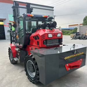 Montacargas Todoterreno 4x4 de 3.5 Toneladas con Neumáticos Reforzados, Certificado CE para Construcción - Product Image 4