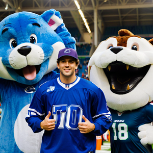 Costume de mascotte sportive Shengye, costume de mascotte de dessin animé de football, de basketball, d'événement, cosplay, peluche EVA, costume de mascotte de loup, de <span class=keywords><strong>lion</strong></span> pour la publicité fantaisiste - Product Image 2