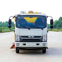 Truk Pembersih Jalan dan Penyapu Diesel Foton 4x2, Truk Pembersih Sampah, Standar Emisi Euro5, Truk Sanitasi
