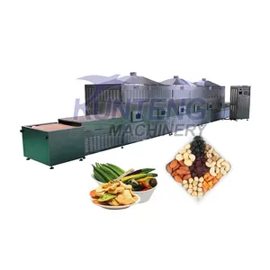 Tunnel Industrial Microwave Drying Machine Sterilization Oven