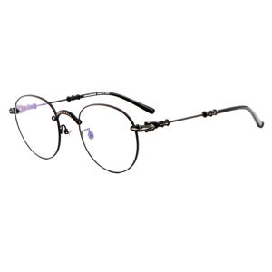 Gafas Ópticas de Lectura con Protección de Luz Azul, Diseño Clásico Unisex, Montura Redonda Delgada con Múltiples Patrones para <span class=keywords><strong>Hombre</strong></span> y Mujer - Product Image 2