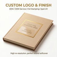 Libro de Tapa Blanda con Encuadernación Perfecta Personalizada, Papel Offset y Papel de Arte con Acabado UV Localizado para Álbumes, Catálogos y Folletos, Fabricación OEM