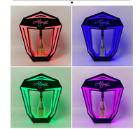Présentateur de bouteille avec logo personnalisé LED VIP Affichage Glorifier pour Party Night Club Lounge