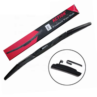 Para Corolla Q7 CLK Defender 2015-2016, Escobillas Limpiaparabrisas Delanteras de 3 Secciones de Caucho Natural de 14"-28"