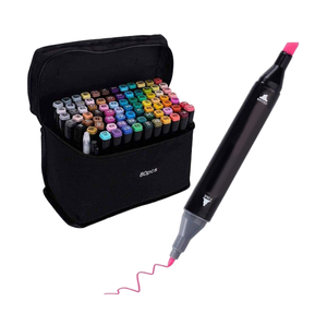 ปากกามาร์กเกอร์สีอะคริลิคแบบถาวร6มม. ปากกาหัวแปรงแบบเฉียงพลาสติกสำหรับกระดาษไม้หินผ้าใบแก้วลบได้240สี - Product Image 4