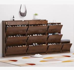 Zapatero de entrada delgado <span class=keywords><strong>para</strong></span> hogares pequeños Zapatero de puerta de entrada y armario de almacenamiento de <span class=keywords><strong>pasillo</strong></span> de conexión estrecha - Product Image 5