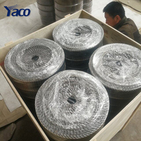Bande transporteuse en maille de type Z résistante à la corrosion, en acier inoxydable, pour les lignes de production de fours à tunnel dans l'industrie alimentaire