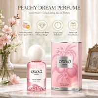 Deold En Stock Parfum Femme Peachy Dream EDP 45ml Senteur Florale Fruitée Vente en Gros Logo Personnalisé Marque Privée