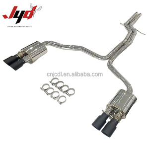 Tuyaux d'échappement à soupape pour <span class=keywords><strong>Audi</strong></span> S6 C7 4.0T <span class=keywords><strong>Ss</strong></span> 304 Système d'échappement Valvetronic Catback - Product Image 4