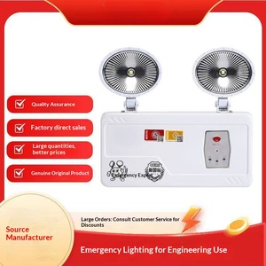 โคมไฟฉุกเฉินมาตรฐานแห่งชาติ 24v36v220v โคมไฟอเนกประสงค์แรงดันสูงและต่ำ สำหรับอาคารอพยพ สว่างมาก - Product Image 1