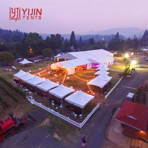 Tente de réception de grande taille pour événements et mariages, 10x15m, capacité 150 personnes - Product Image 5