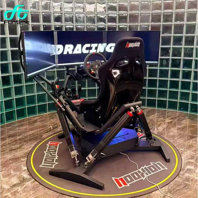 Electric 6DOF Motion F1 Racing VR Simulator Go-kart Indoor and Outdoor Metal Racing Driving Experience Education Mall
