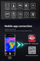 Ulide UTi261M Wärme bild kamera 256 HD Infrarot Handy Fußboden heizkreis Wärme messung Thermo 261 Thermometer