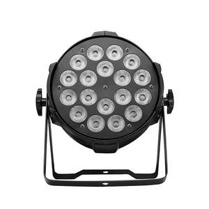 Luces Par LED de 18 LED y 10W, Cuatro en Uno, a Todo Color, para Bares, Bodas, Estudios de Baile, Sistema de Iluminación Colorido de 24 Piezas - Product Image 2