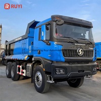 Truk Dump/Shacman Bekas Murah 8X4 12 Roda untuk Konstruksi, Laris di China