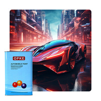 Peinture liquide en aérosol 1K acrylique haute brillance or foncé métallisé pour la rénovation automobile et marine