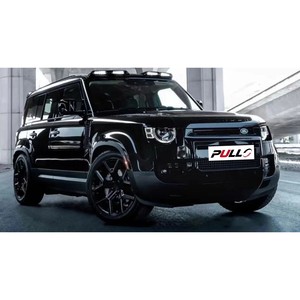 Piezas de coche para <span class=keywords><strong>Land</strong></span> <span class=keywords><strong>Rover</strong></span> <span class=keywords><strong>Defender</strong></span> 2020 <span class=keywords><strong>007</strong></span>, kit de versión negra con parachoques delantero y trasero y falda lateral de rejilla - Product Image 1