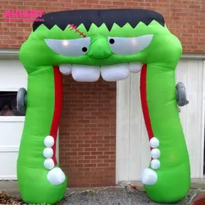 9ft giant frankenstein archway arch inflatable halloween yard