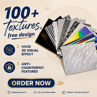 Échantillon Gratuit : Papier Holographique Métallisé Anti-contrefaçon pour Emballage de Sécurité Personnalisé (Tabac, Vin, Cosmétiques)
