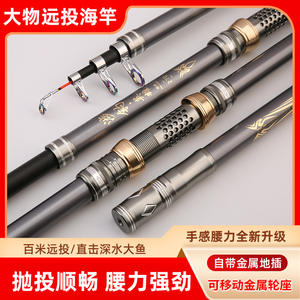 Canne à pêche télescopique Fishing Hero 4M en acier inoxydable pour lancer longue distance en mer et sur la plage - Product Image 4