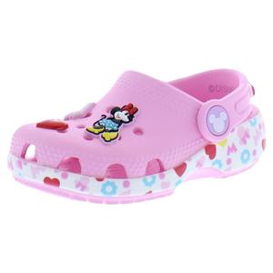 Crocs Friends Classic Clog pour bébé et tout-petit, rose multicolore, design Disney Minnie Mouse - Product Image 1