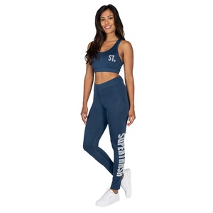Leggings da Yoga per Donna in Spandex/Nylon Elasticizzato a Vita Alta, <span class=keywords><strong>Sexy</strong></span>, Traspiranti e ad Asciugatura Rapida - Product Image 1